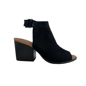 Toms Black Open-Toe Sandals